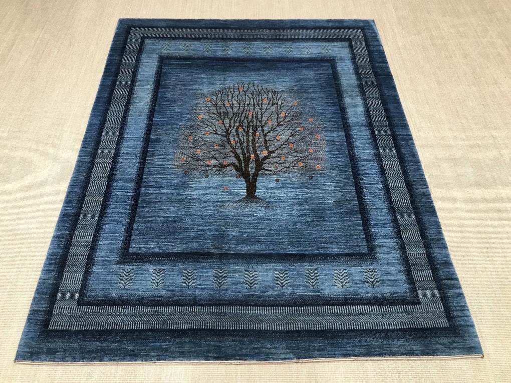 Loribaft Tappeto persiano 250 x 200 Blu (Iran) Annodato A Mano