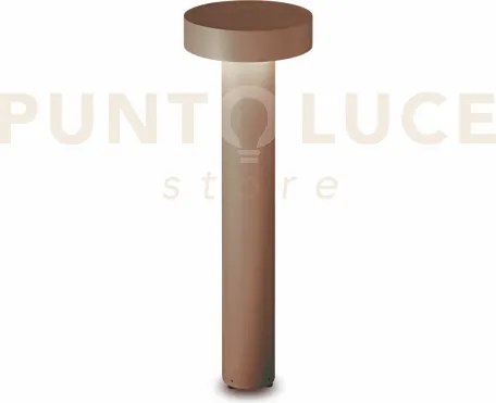 Tesla paletto ip44 4 luci attacco g9 60cm luce verso il basso coffee