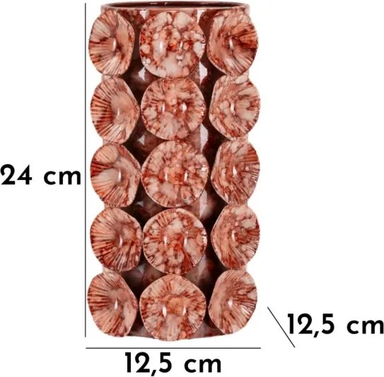 Vaso Drop Cm 12,5X12,5X24