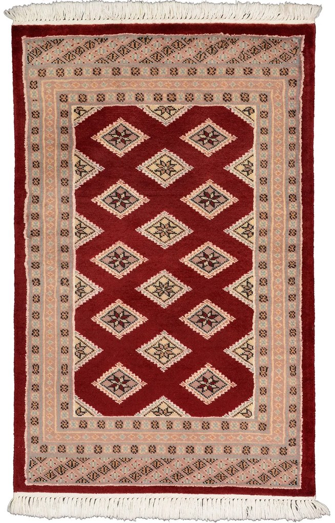 Bokhara Tappeto orientale 60x100 Beige (Pakistan) Annodato A Mano