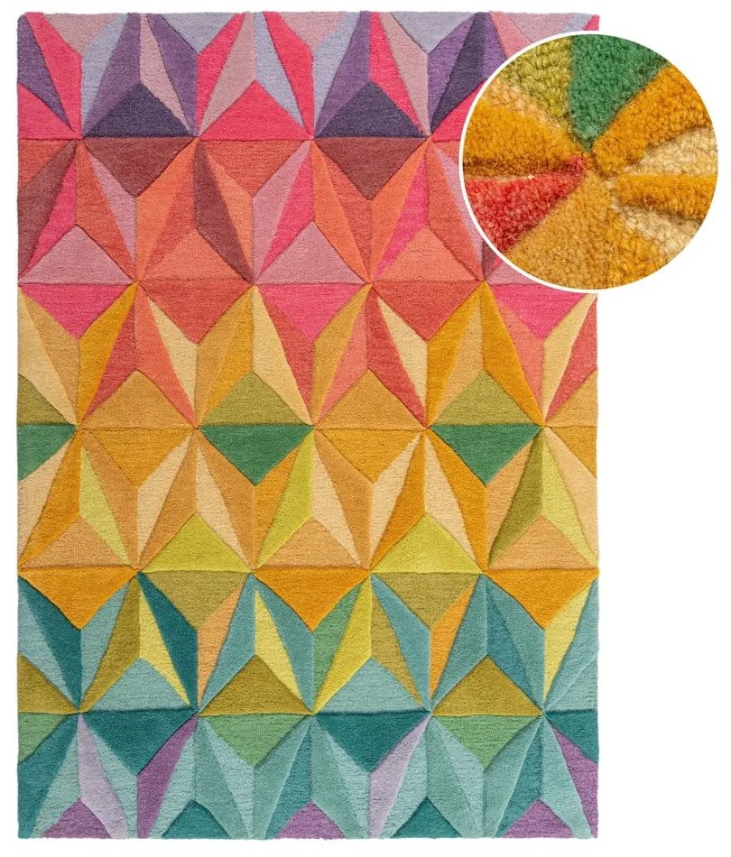 Tappeto in lana tessuto a mano 200x290 cm Reverie – Flair Rugs