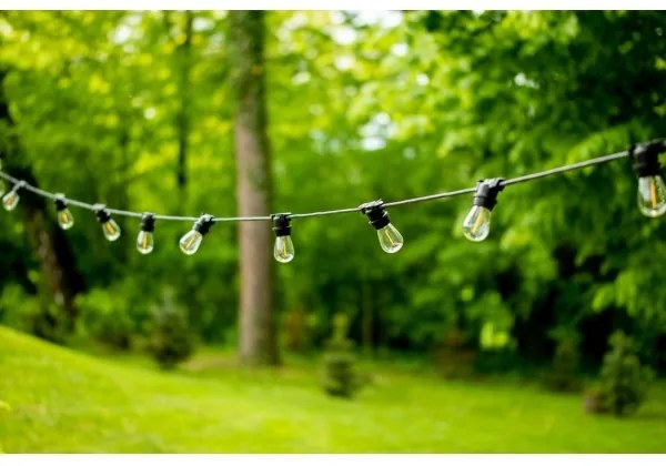 Catena decorativa da esterno MIMOSA 20xE27/1,3W/230V IP44 20m