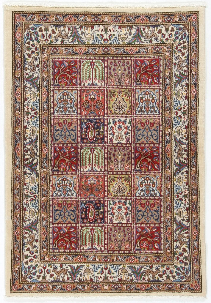 Moud Tappeto 150x100 (Iran) Annodato A Mano