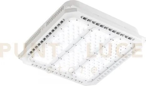 Plafoniera led energy bianca 80w 11100lm 4000k ip65 34,8x34,8x7,6cm
