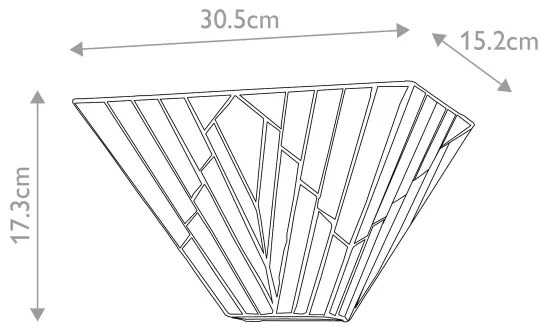 Elstead TF-ALDERLEY-WU - Applique da parete Tiffany ALDERLEY 2xE14/40W/230V