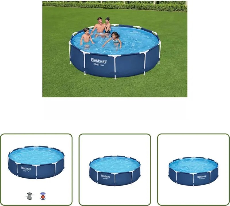 Piscina fuori terra - Bestway Piscina Steel Pro 305x76 cm