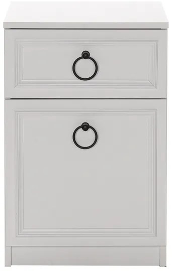 Comodino 63x40 cm bianco