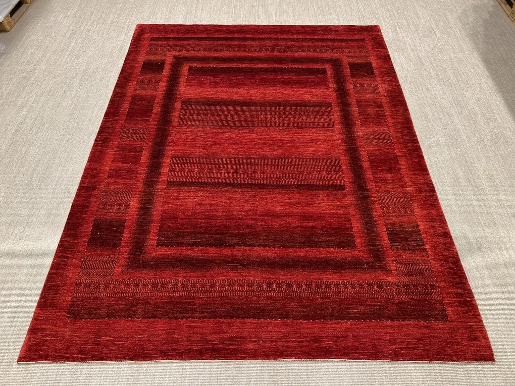 Loribaft Tappeto 330x250 Rosso (Iran) Annodato A Mano