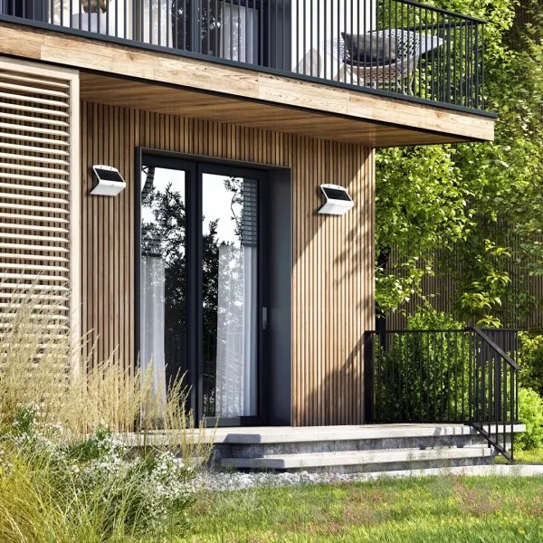 LED Luce solare con sensore di movimento LED/6,8W/4000 mAh 3,7V IP65