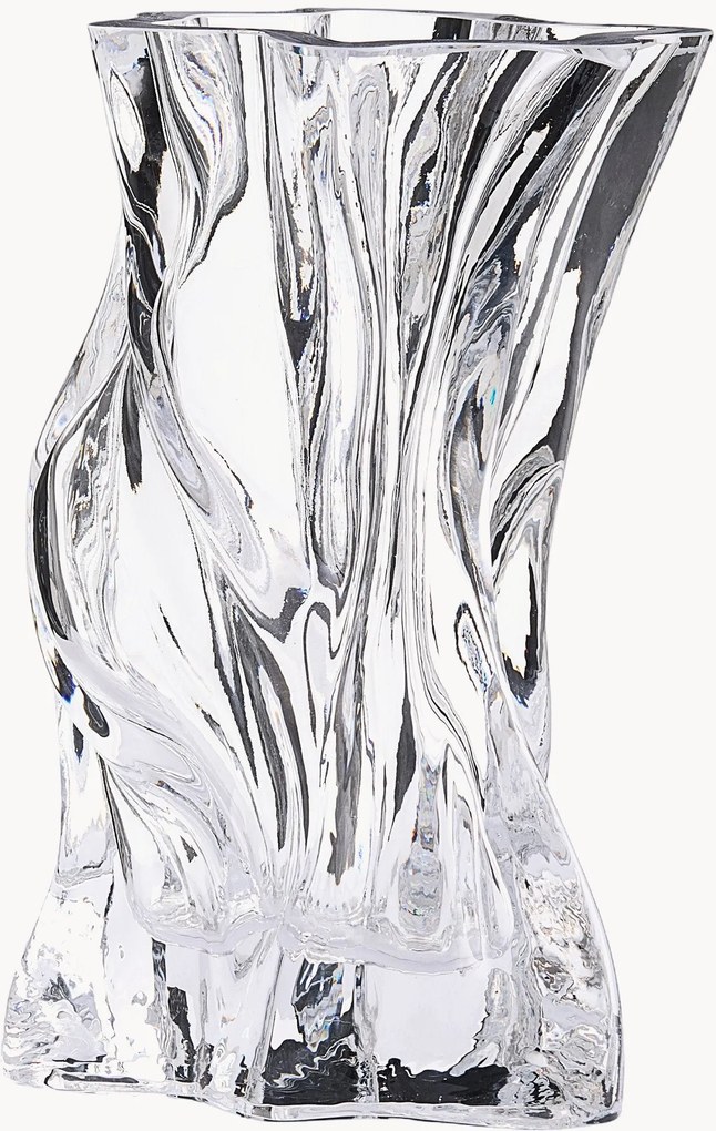 Vaso in vetro soffiato Vena, alt. 25 cm