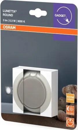 Osram - Luce notturna LED con sensore LUNETTA LED/0,3W/230V 3000K