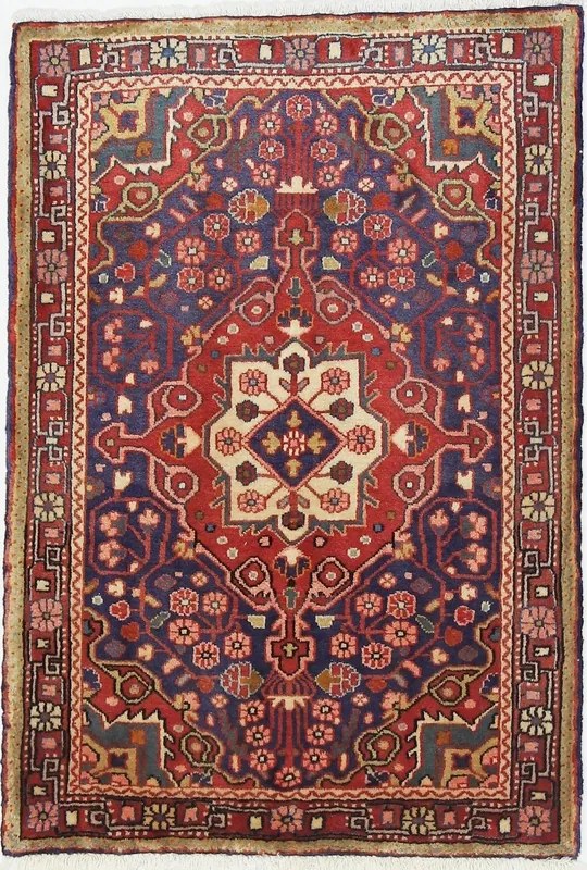 Djosan Tappeto 100 x 70 Blu (Iran) Annodato A Mano