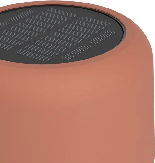 Eglo 901897 -LED Lampada solare da terra ROCCANOVA LED/2,8W/3,7V IP44 arancione