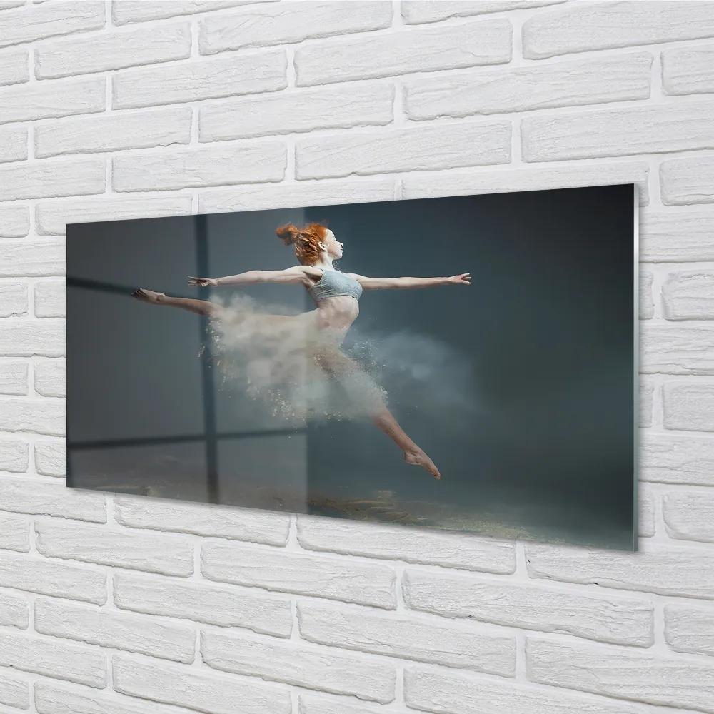Quadro vetro acrilico Fumo ballerina 100x50 cm