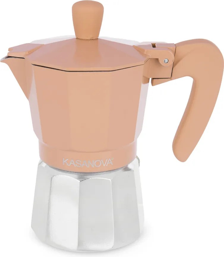 Caffettiera 2 tazze caramello