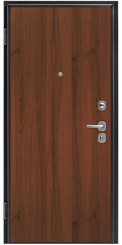Porta blindata YALE STONE L 80 x H 210 cm cemento chiaro/noce apertura destra