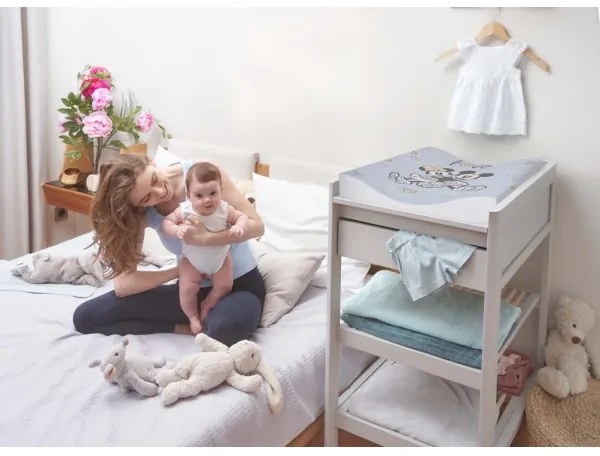 CebaBaby - Materassino fasciatoio bilaterale COZY DISNEY 50x70 cm blu