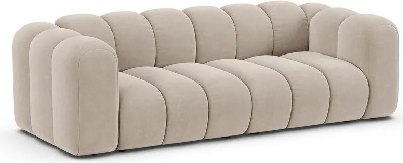 Divano beige 228 cm Lupine - Micadoni Home