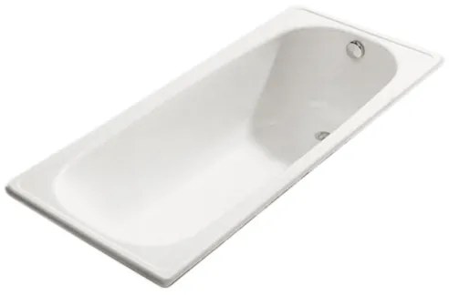 JIKA H2340600000001 - Vasca RIGA 160x70 acciaio/bianco