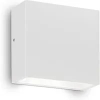 Applique Moderna Tetris-1 Alluminio Bianco 1 Luce 3W 3000K Luce Calda