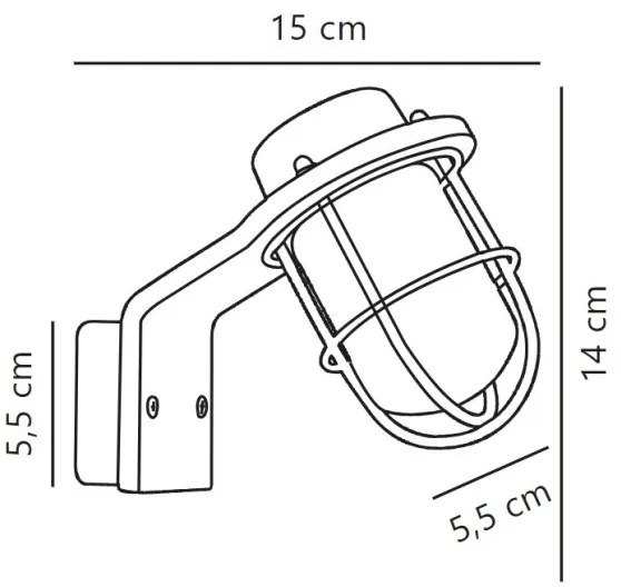 Nordlux - Applique da bagno MARINA 1xG9/40W/230V IP44