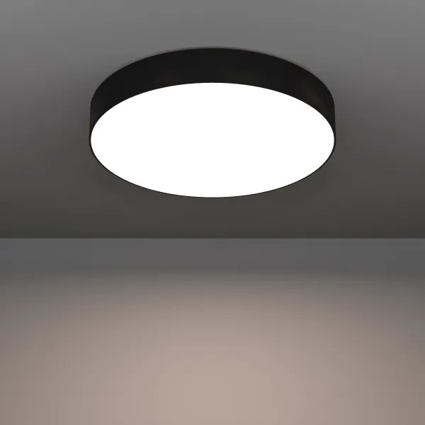 Eglo 901904 - Plafoniera LED RGBW dimmerabile GALLIZZI-Z LED/26W/230V diam. 49 cm nera