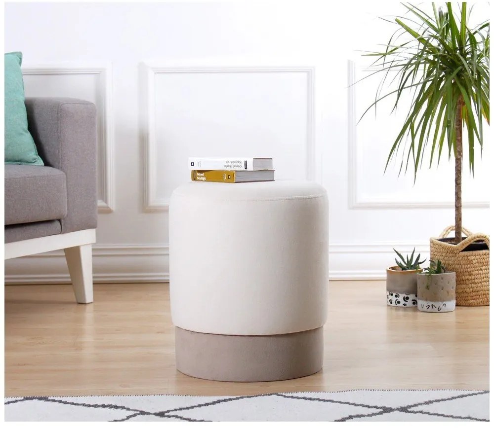 Sgabello bianco Ropp - Artie