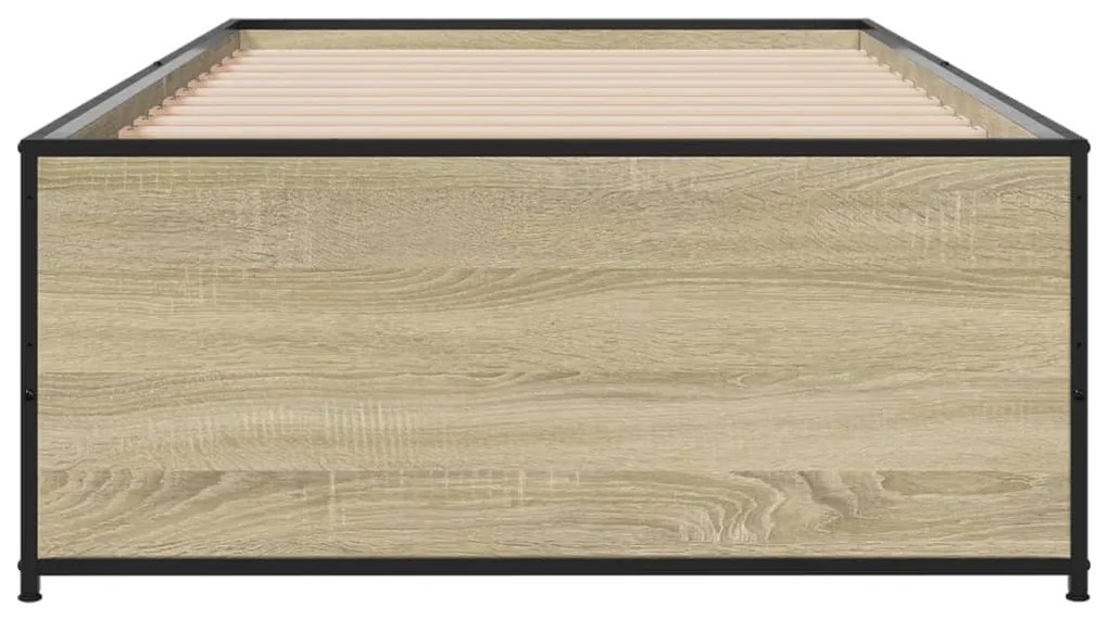 Giroletto rovere sonoma 100x200 cm legno multistrato e metallo