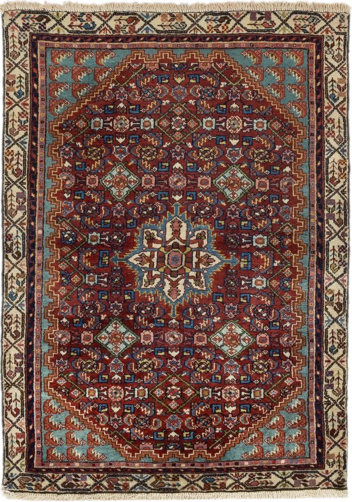 Farahan Tappeto persiano 150x110 (Iran) Annodato A Mano