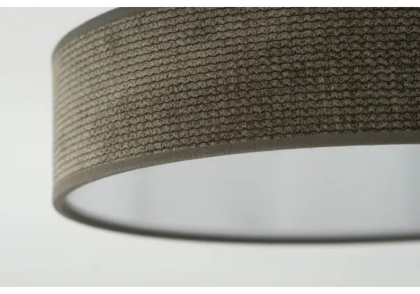 Duolla - Lampada LED da soffitto CORTINA LED/26W/230V Ø30 cm 4000K marrone