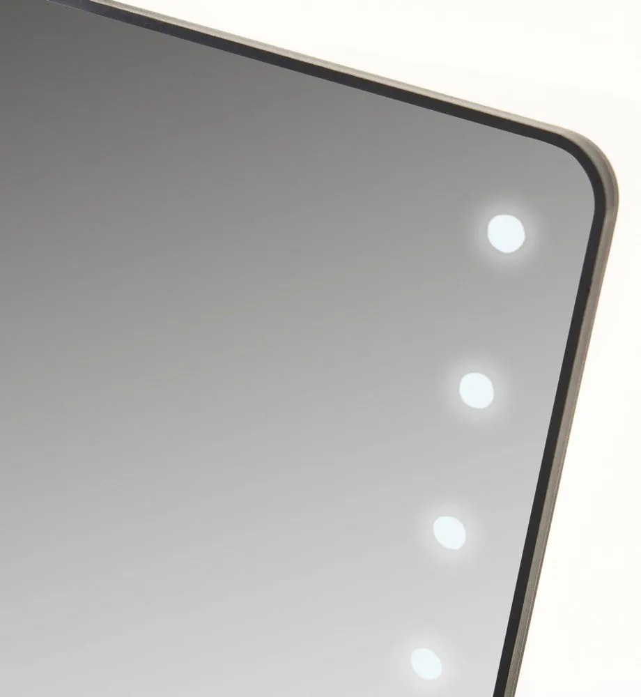 Specchio cosmetico con illuminazione 17x22 cm - Casa Selección