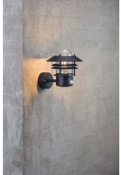Nordlux - Applique da esterno con sensore BLOKHUS 1xE27/60W/230V IP54