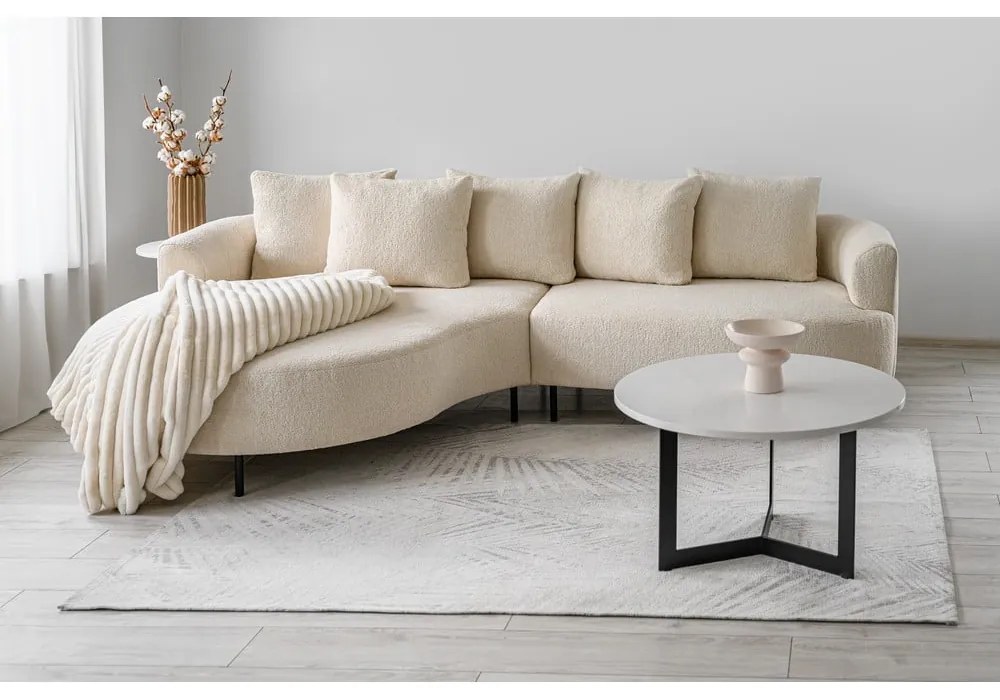 Divano angolare beige (angolo sinistro) Vitoria - Scandic