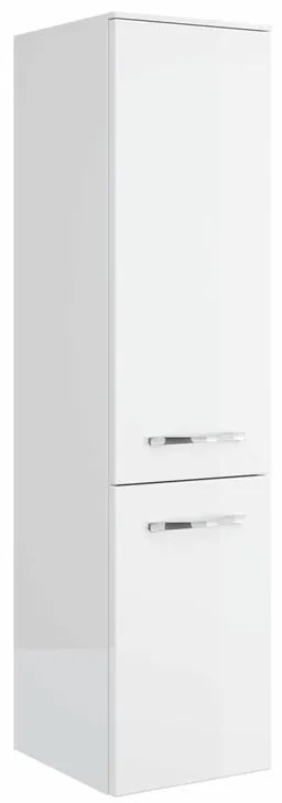 Colonna per mobile bagno image PELIPAL 1 cassetto 2 ante P 33 x L 30 x H 121 cm bianco mdf