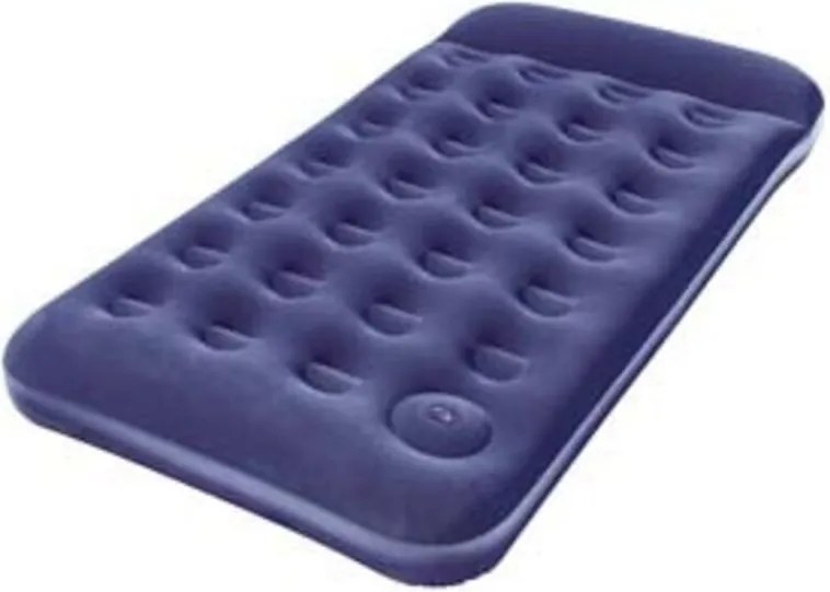 MATERASSO GONFIABILE PESANTE CON CUSCINO E POMPA INCORPORATA cm.188x99x28h. peso Kg.2,9 (art.67224) BESTWAY