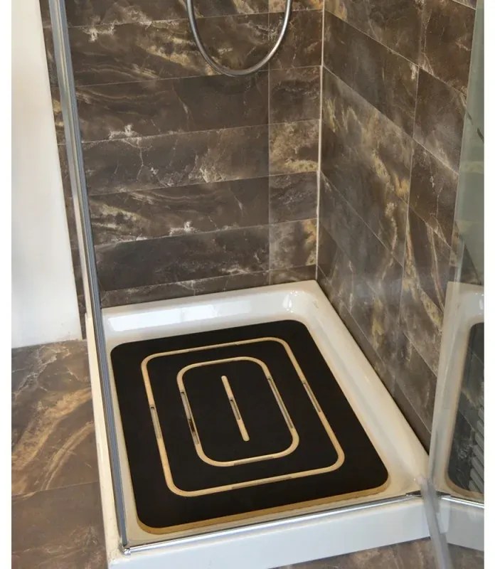 Pedana doccia in legno Supergrip 54x68 antiscivolo per piatto doccia 70x90