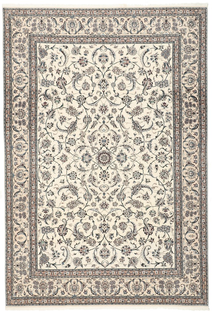 Nain Tappeto 310x220 (Iran) Annodato A Mano
