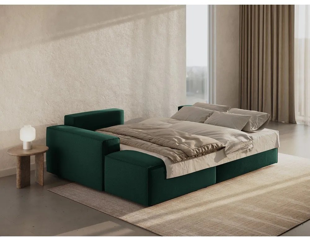 Angolo divano letto verde (angolo sinistro) Jodie - Micadoni Home