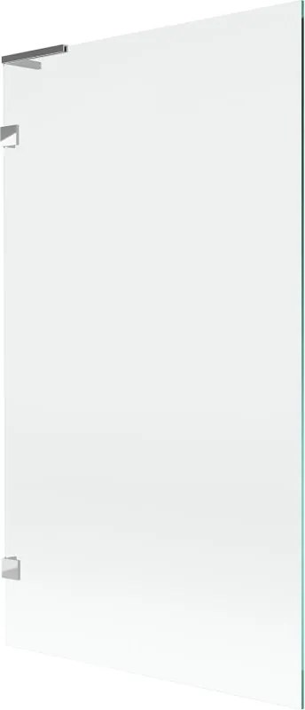 Mexen Lunar L paratia per vasca da bagno 1 anta 100 x 150 cm, trasparente, cromo - 897L-100-000-01-00