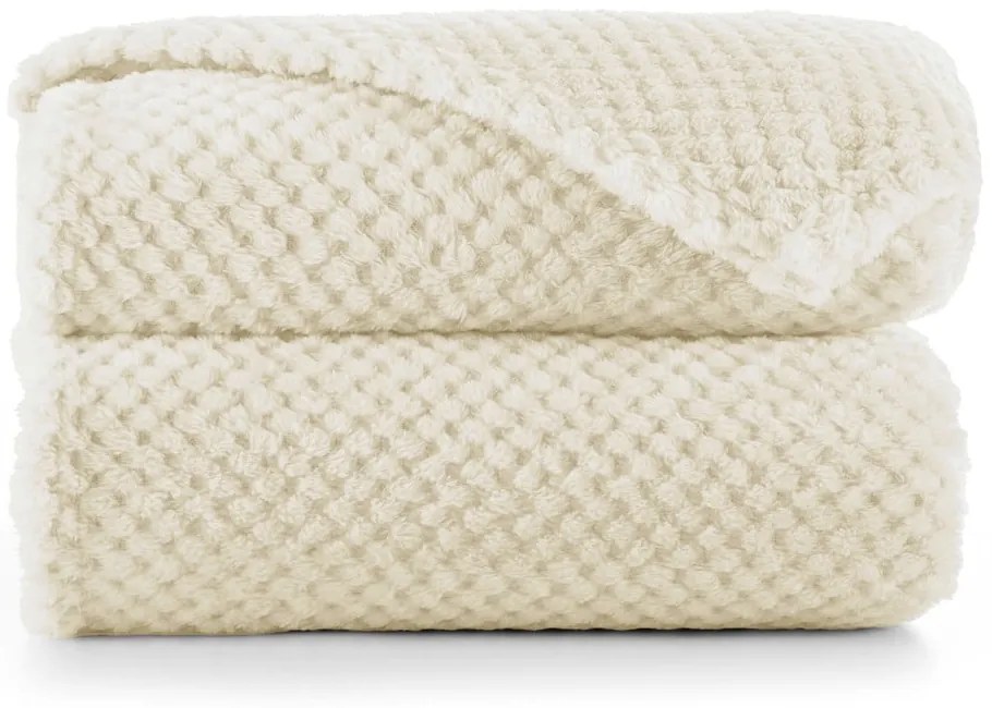 Coperta in microfibra beige, 70 x 150 cm Henry - DecoKing