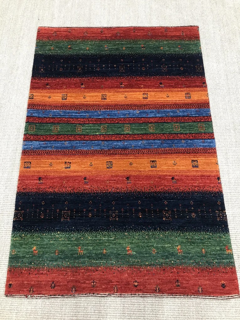 Loribaft Tappeto 130 x 90 (Iran) Annodato A Mano