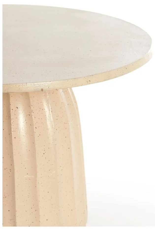 Tavolino rotondo in metallo ø 60 cm Veglia - Light &amp; Living