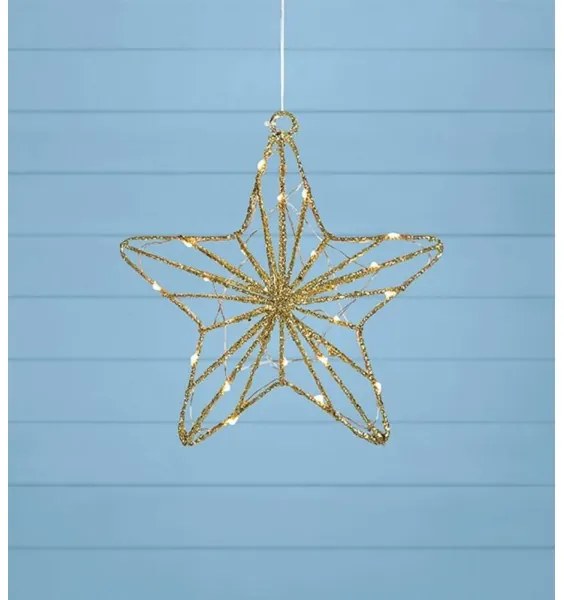 Markslöjd 703903 - Decorazione natalizia LED ELISE LED/0,6W/230V oro