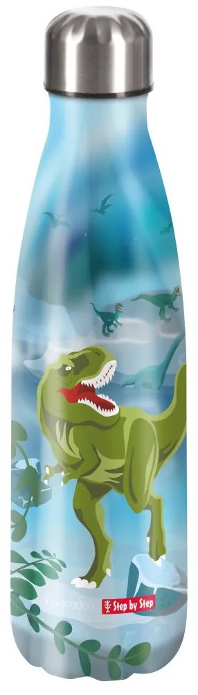 Bottiglia isolata in acciaio inox, 0,50 l, Wild T-Rex Taro