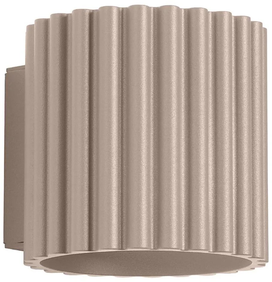 Sollux SL.1816 - Applique da parete AURA 1xG9/10W/230V taupe