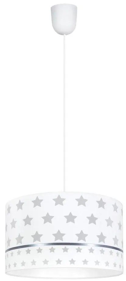 Lampadario per bambini PIKKI 1xE27/60W/230V grigio