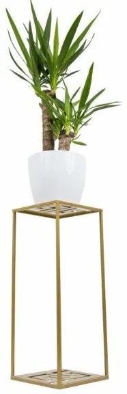 Portafiori 60x24 cm oro