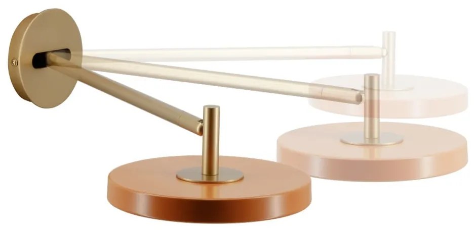 Applique LED arancione dimmerabile ø 15 cm Asteria Wall Long - UMAGE