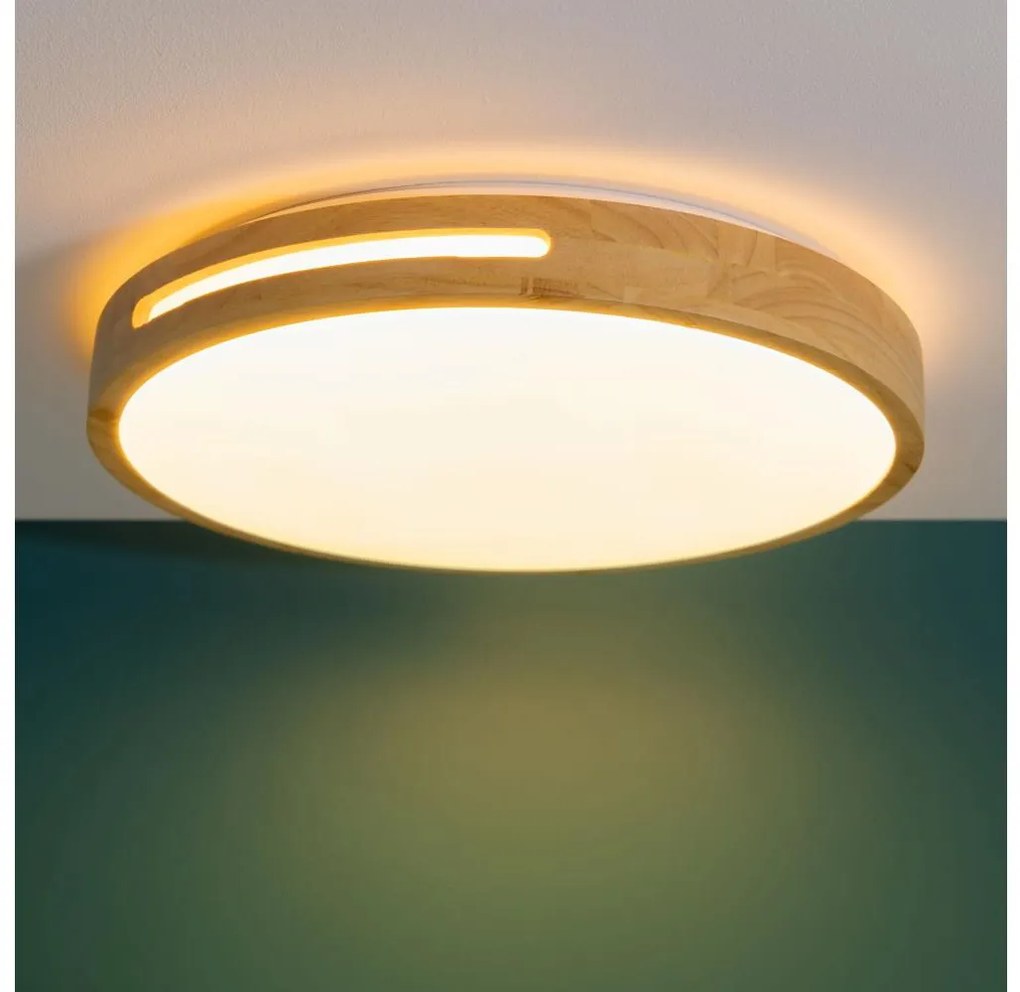 Brilliant - Plafoniera LED dimmerabile WOODBURY LED/24W/230V diametro 39 cm
