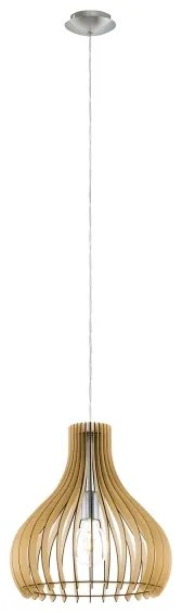 Eglo 96258 - Lampadario TINDORI 1xE27/60W/230V